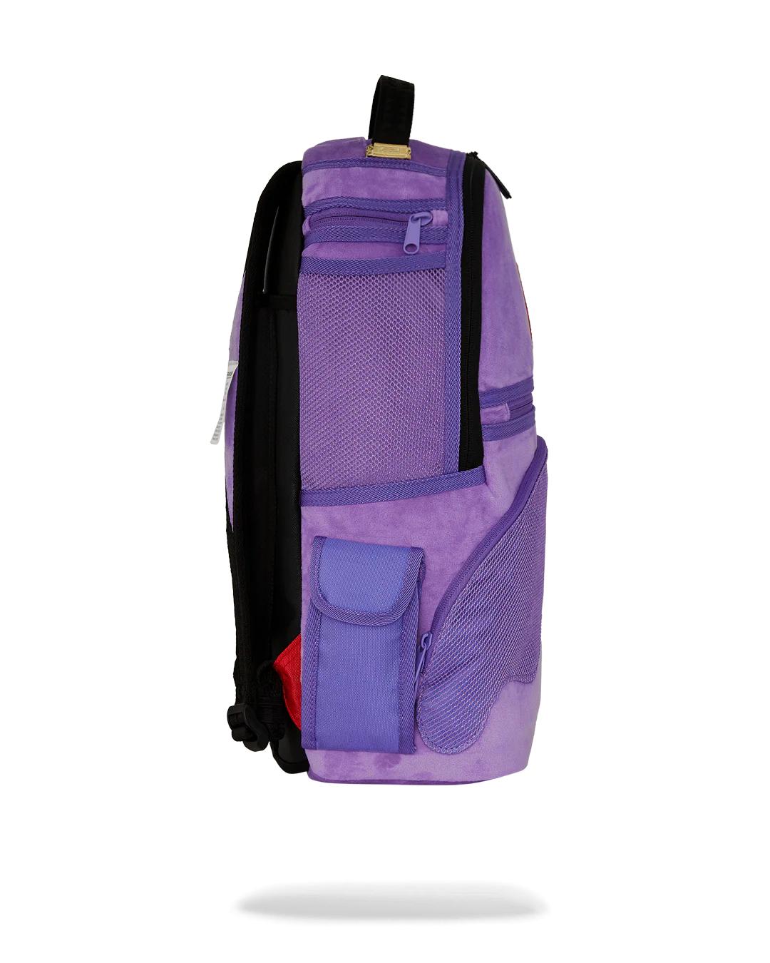 NOOO WAY!!! A REVERSIBLE BACKPACK - PURPLE VELOUR TO OG SHARKS IN PARI | Sprayground Exclusive