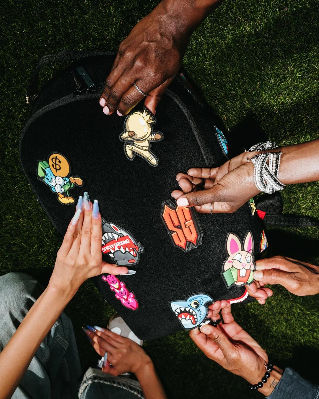 STUCK ON YA - VELCRO PATCH BACKPACK | Sprayground Great Value