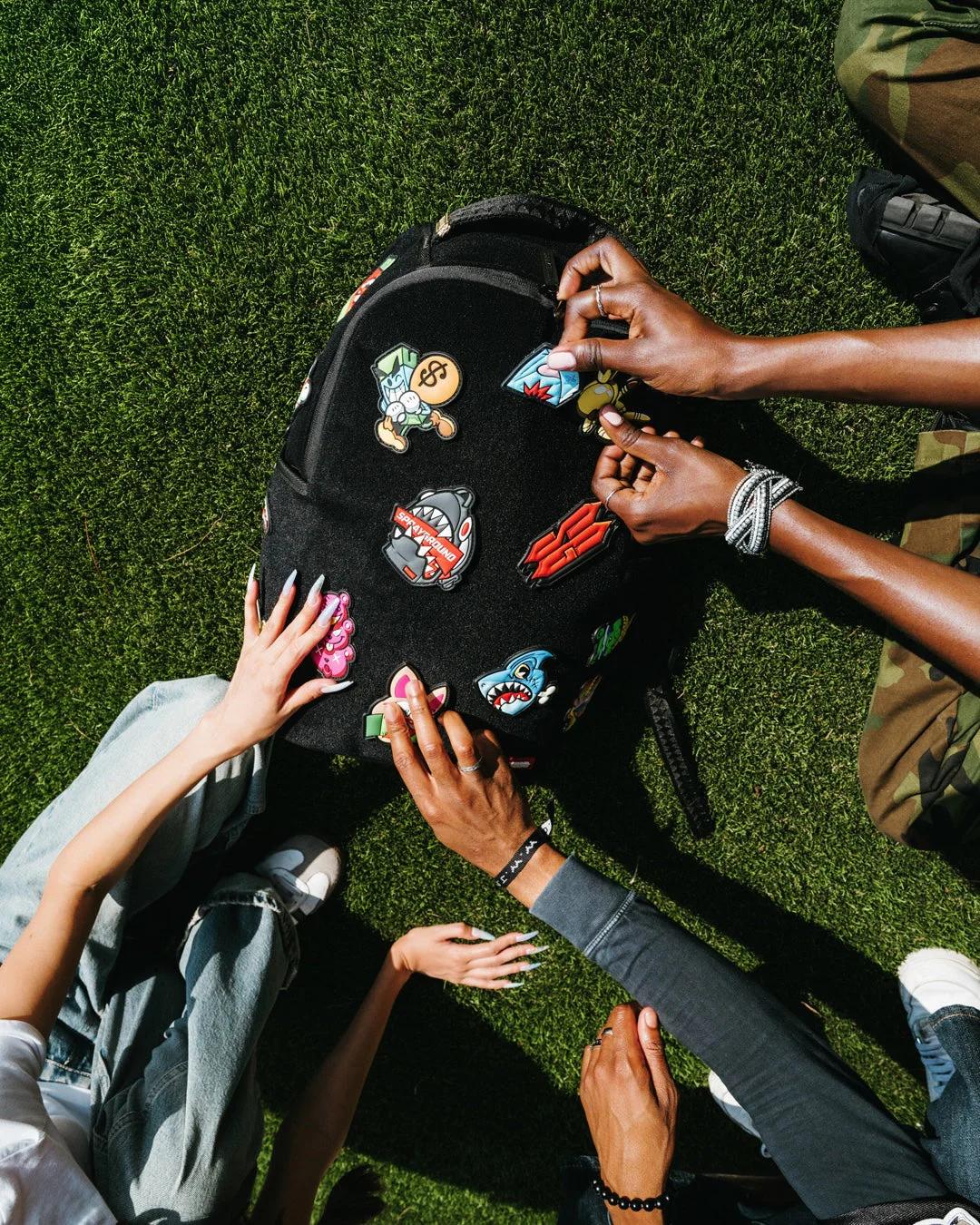 STUCK ON YA - VELCRO PATCH BACKPACK | Sprayground Great Value