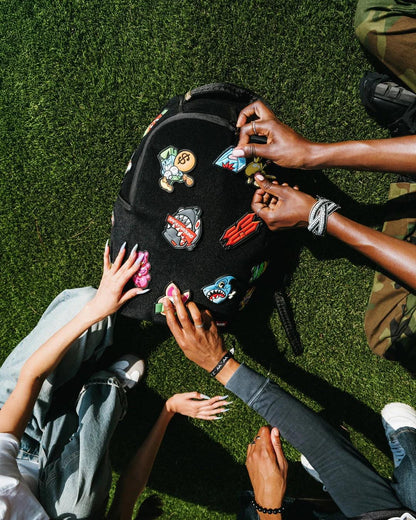 STUCK ON YA - VELCRO PATCH BACKPACK | Sprayground Great Value