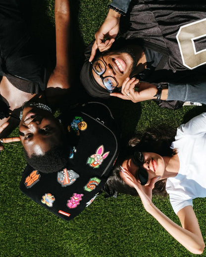 STUCK ON YA - VELCRO PATCH BACKPACK | Sprayground Great Value