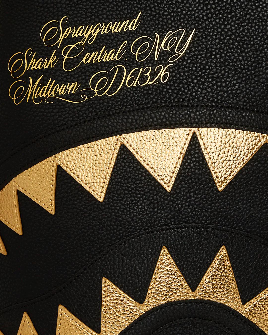 SHARK CENTRAL GILDED BITE BACKPACK | Sprayground Latest