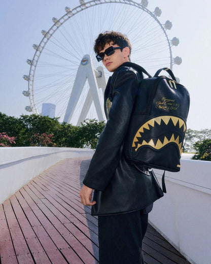 SHARK CENTRAL GILDED BITE BACKPACK | Sprayground Latest