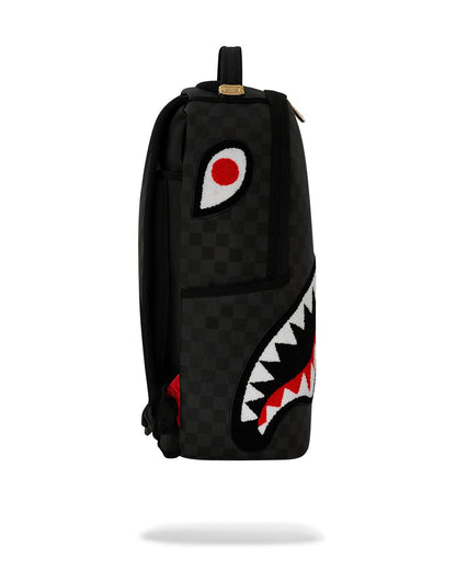LIGHTS OUT SHARKS IN PARIS CHENILLE SHARK BACKPACK | Sprayground Great Value