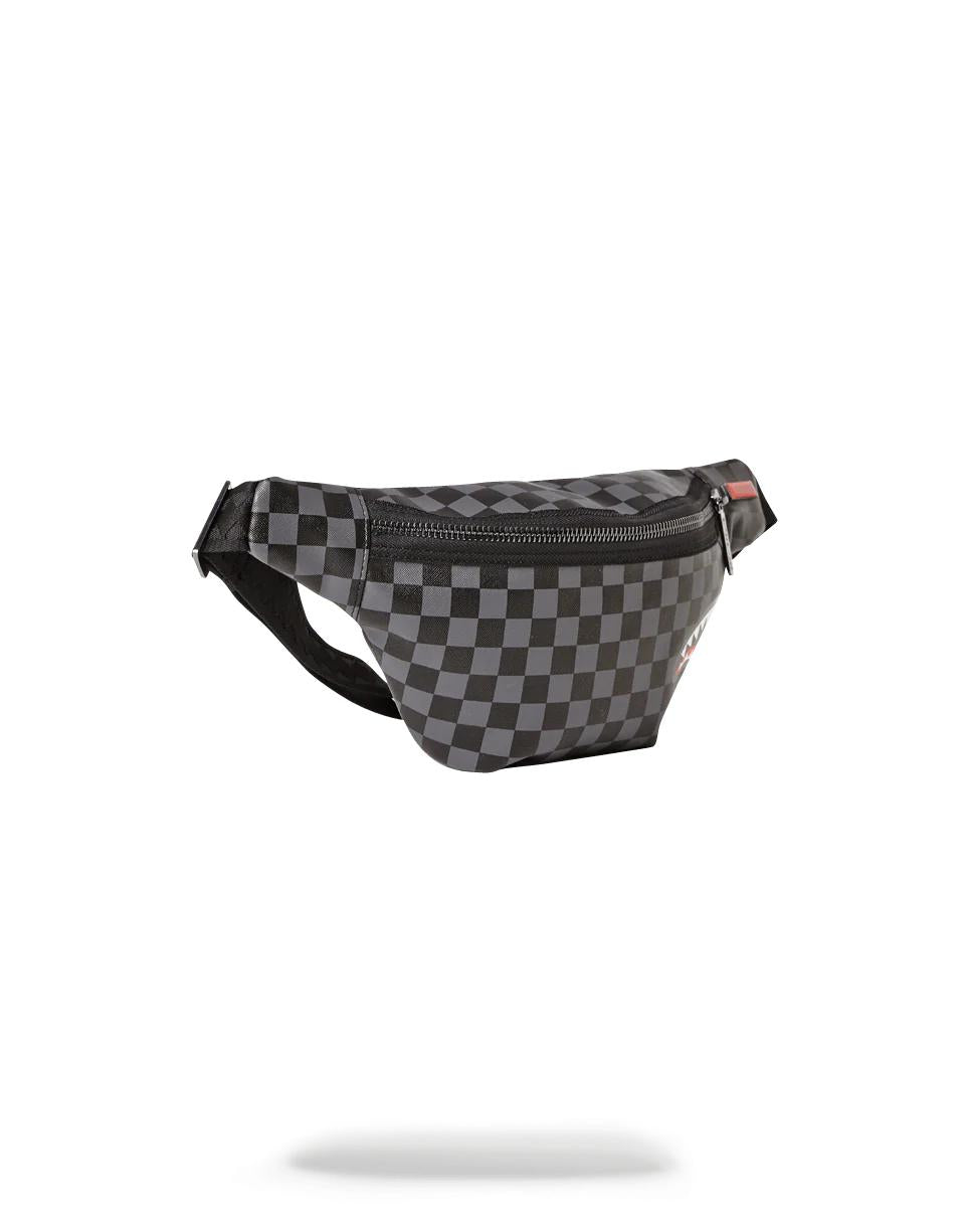 SHARKS IN PARIS (BLACK CHECKERED EDITION) CROSSBODY | Sprayground New