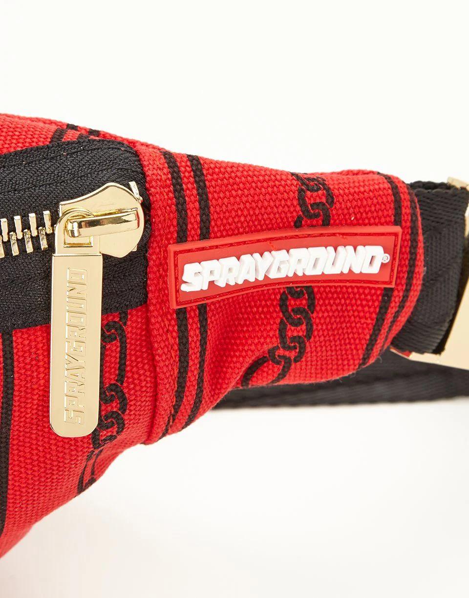 REVERSE SHARKS IN PARIS CROSSBODY (RED) | Sprayground Everyday