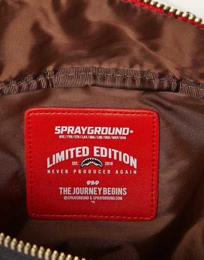REVERSE SHARKS IN PARIS CROSSBODY (RED) | Sprayground Everyday