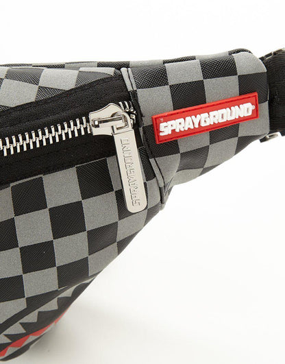 REFLECTIVE SHARKS IN PARIS CROSSBODY | Sprayground Value