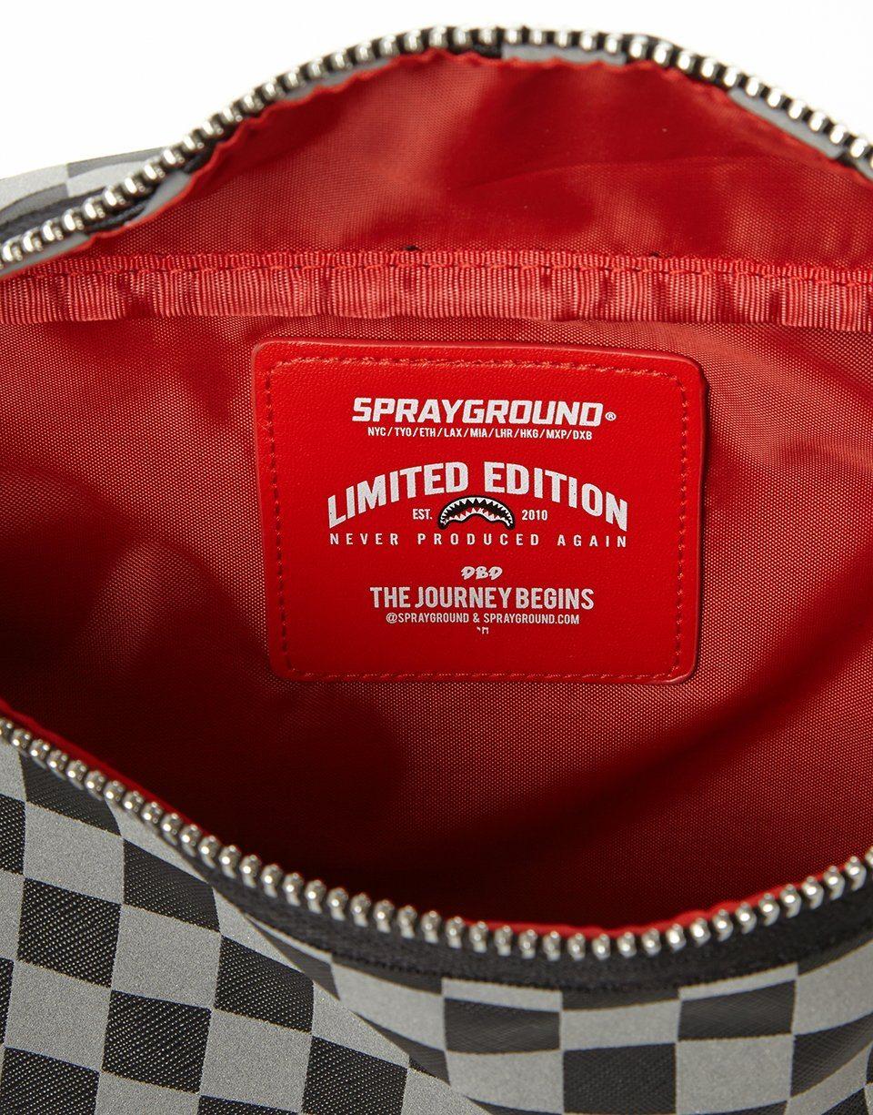 REFLECTIVE SHARKS IN PARIS CROSSBODY | Sprayground Value