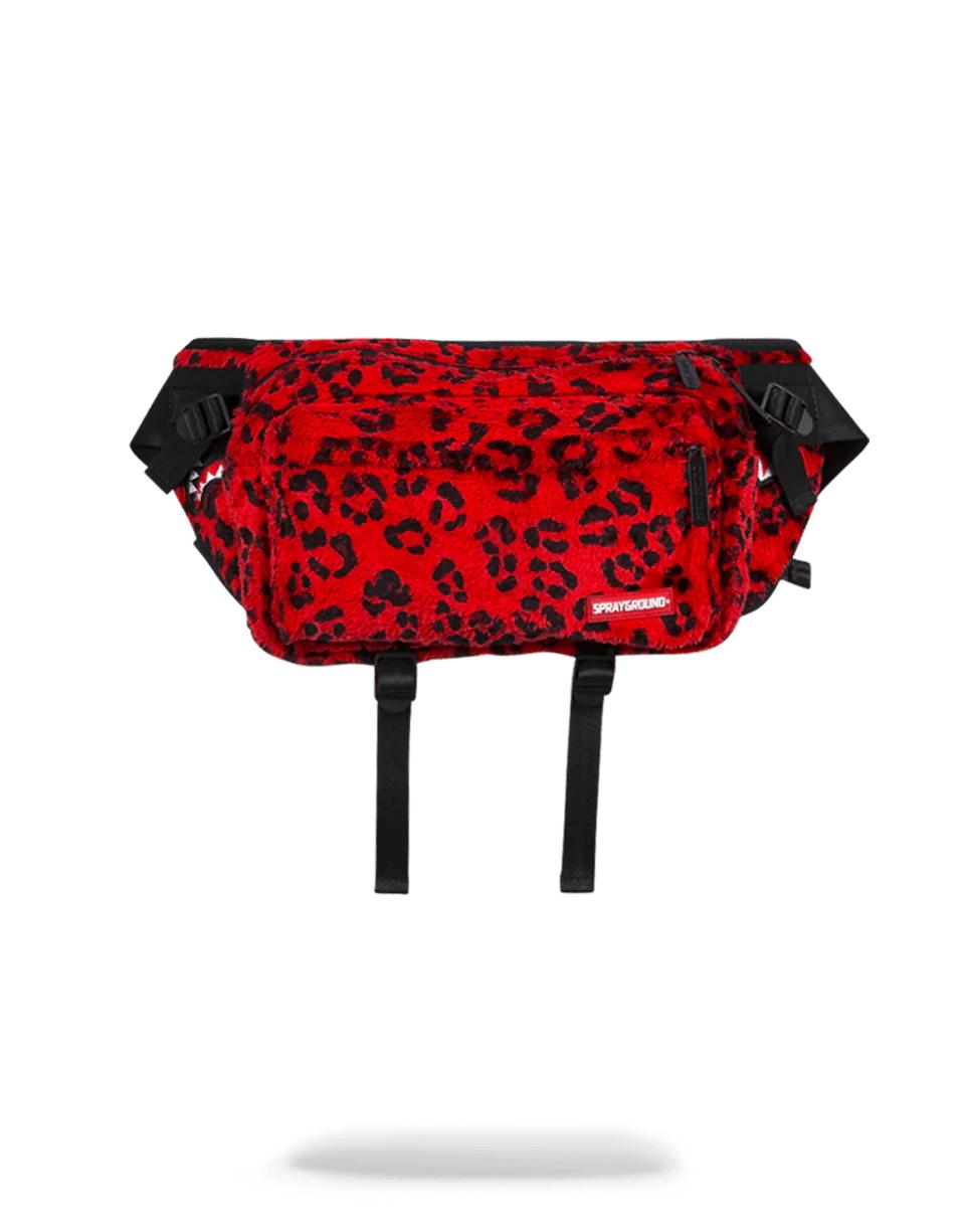 RED LEOPARD CROSSBODY TRANSPORTER | Sprayground New