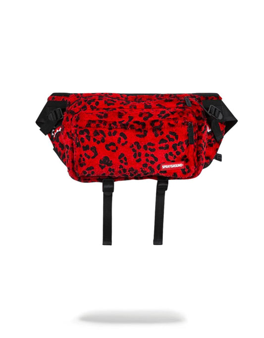 RED LEOPARD CROSSBODY TRANSPORTER | Sprayground New