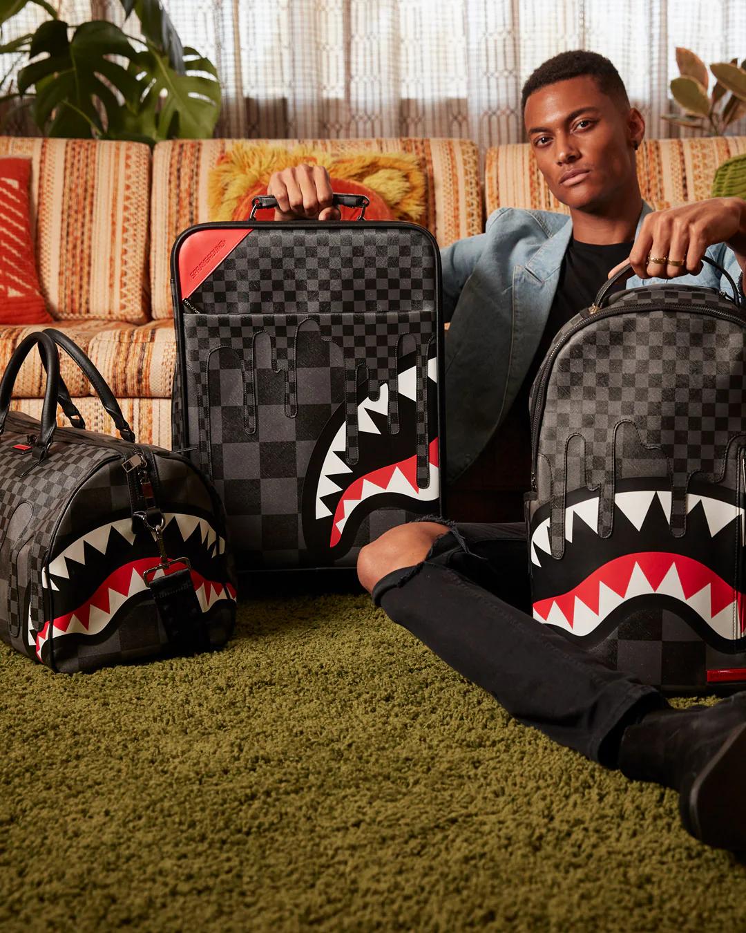 XTC GREY SHARKS IN PARIS DUFFLE | Sprayground Best Seller
