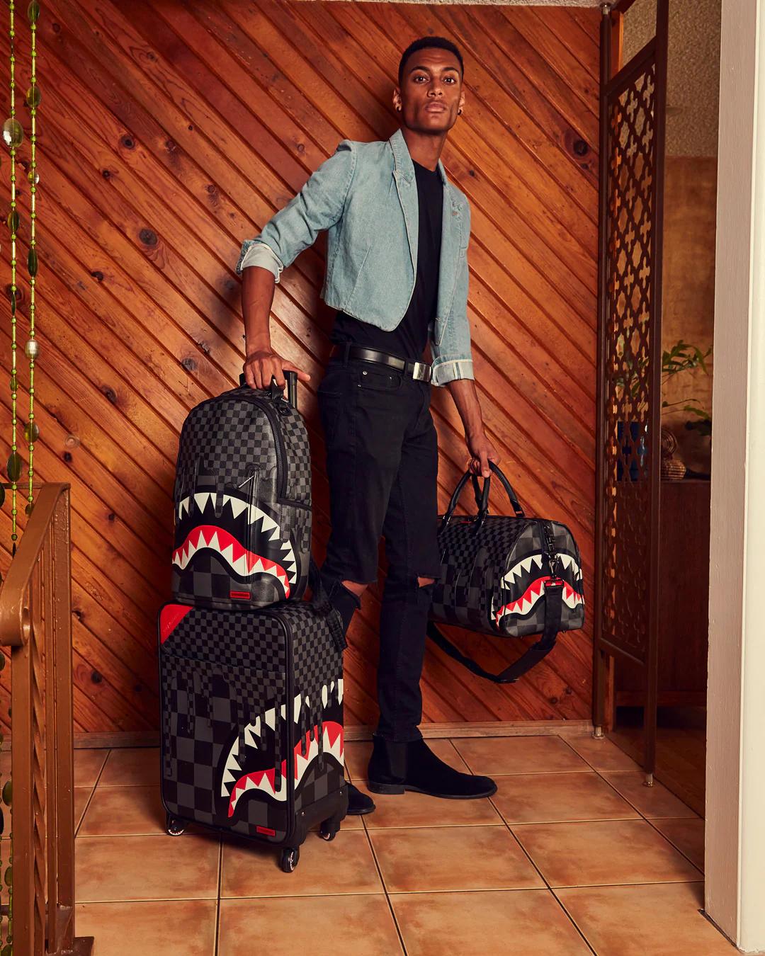 XTC GREY SHARKS IN PARIS DUFFLE | Sprayground Best Seller