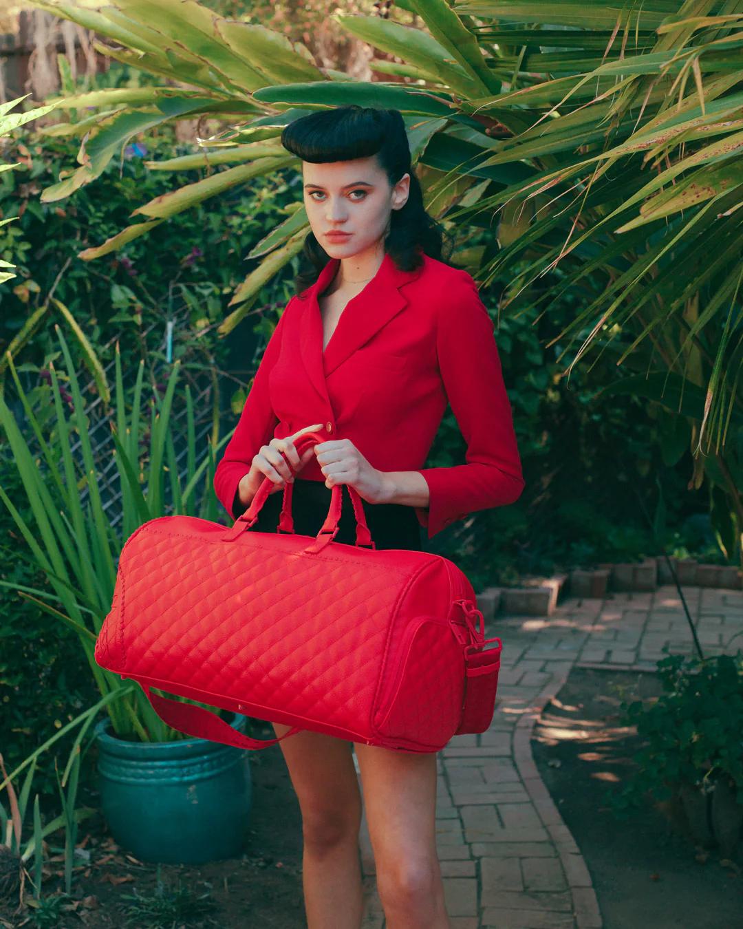 RED RIVIERA EMPEROR DUFFLE | Sprayground Recommended