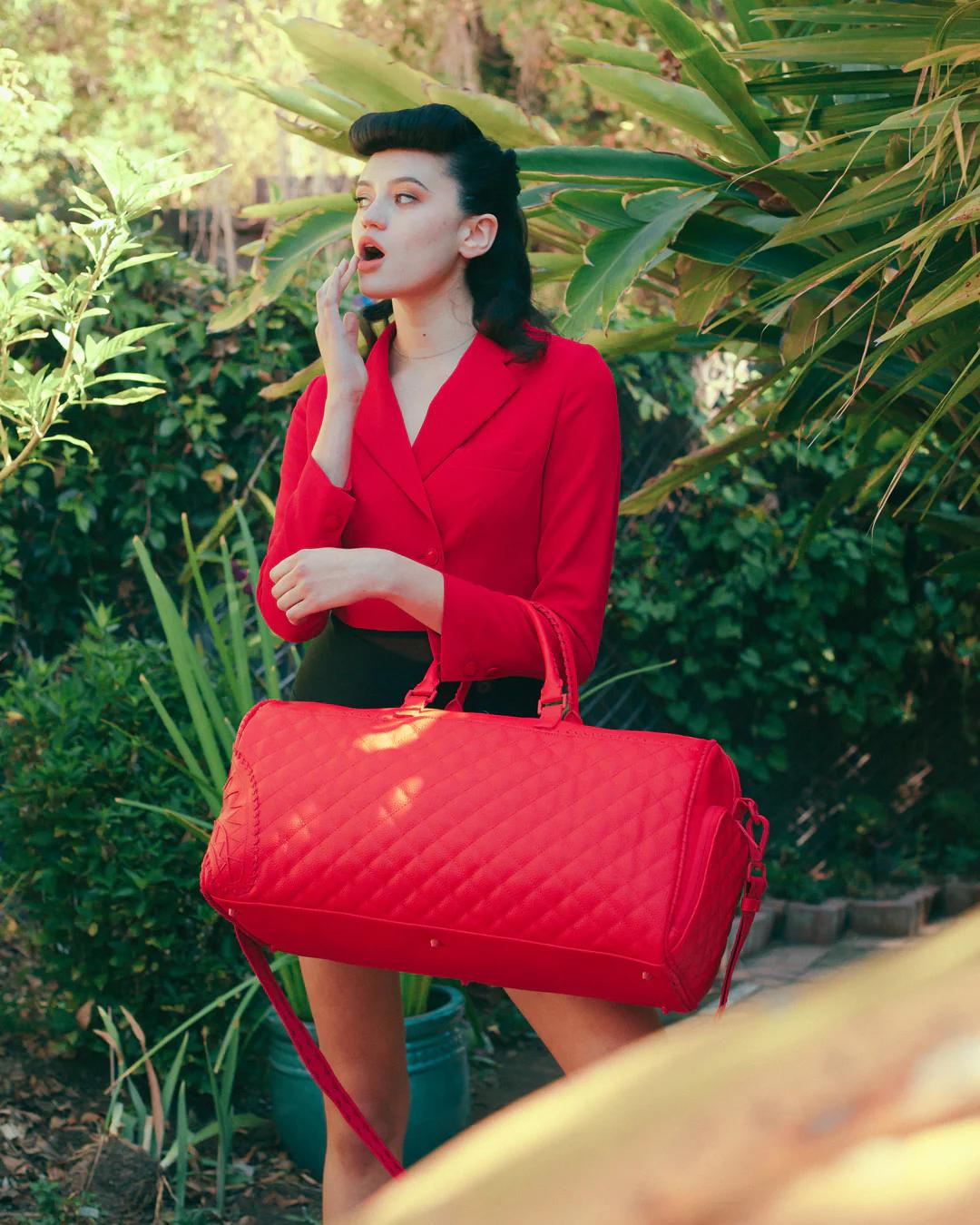 RED RIVIERA EMPEROR DUFFLE | Sprayground Recommended