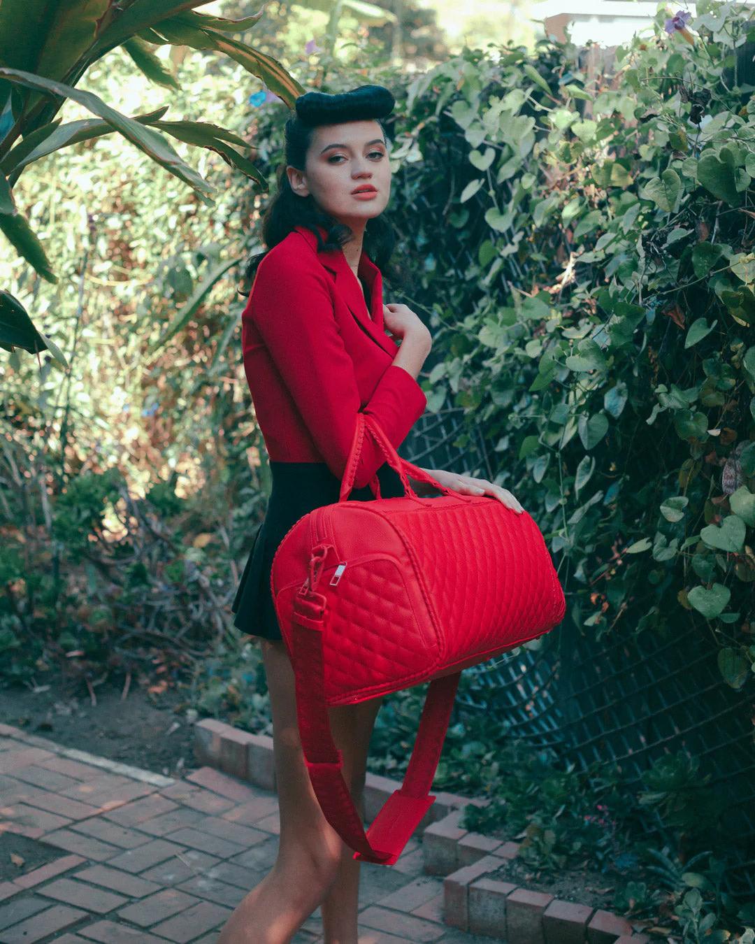 RED RIVIERA EMPEROR DUFFLE | Sprayground Recommended