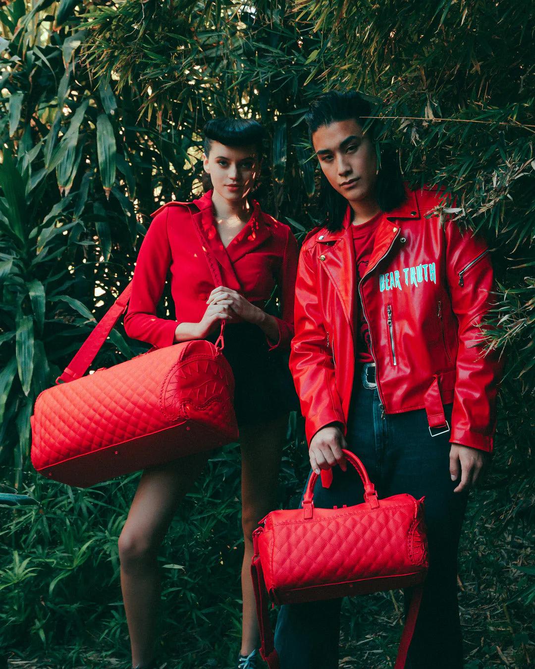 RED RIVIERA MINI DUFFLE | Sprayground Exclusive