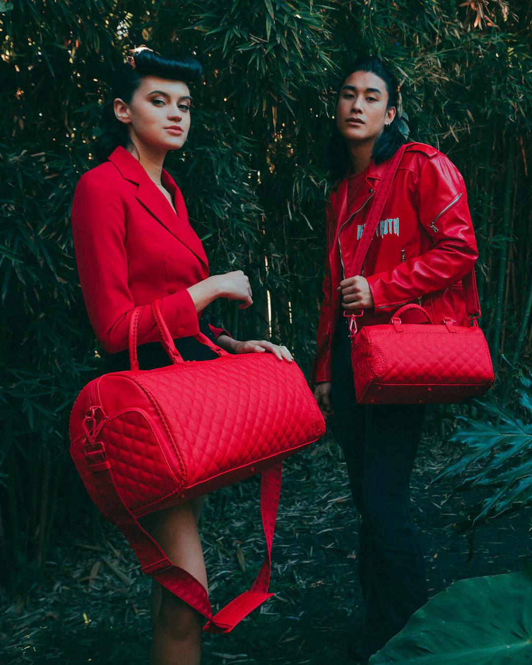 RED RIVIERA MINI DUFFLE | Sprayground Exclusive