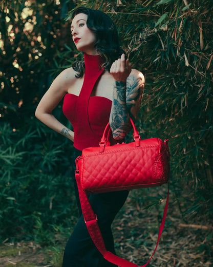 RED RIVIERA MINI DUFFLE | Sprayground Exclusive