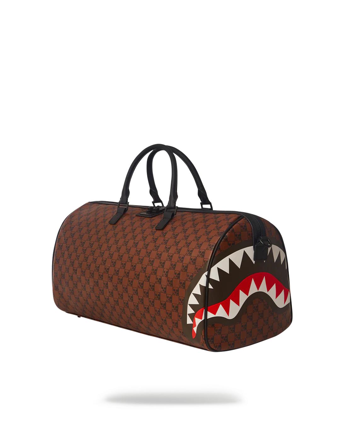 SHARKS AND SKULLS DUFFLE | Sprayground Great Value