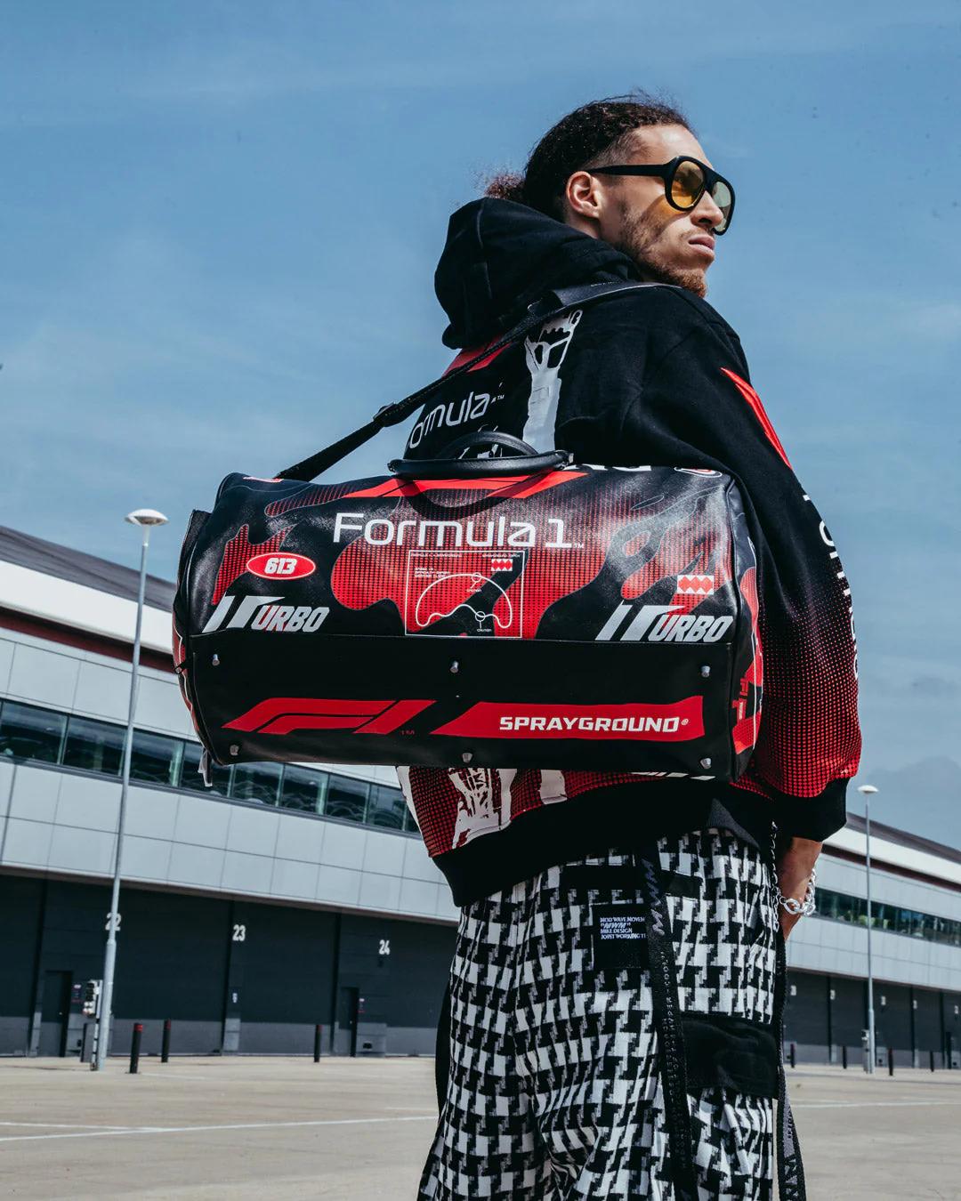 FORMULA 1 MENACING DUFFLE | Sprayground Exclusive