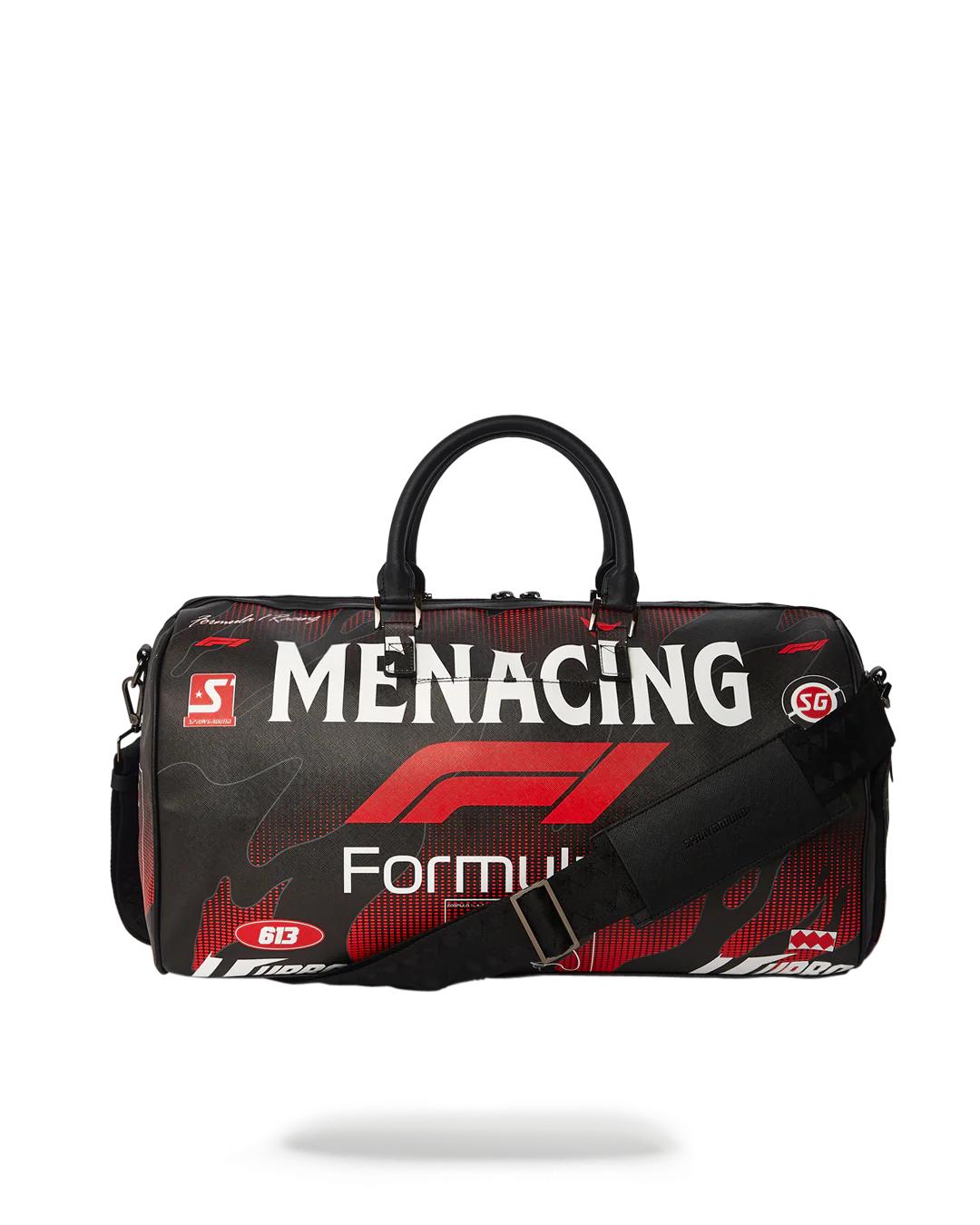 FORMULA 1 MENACING DUFFLE | Sprayground Exclusive
