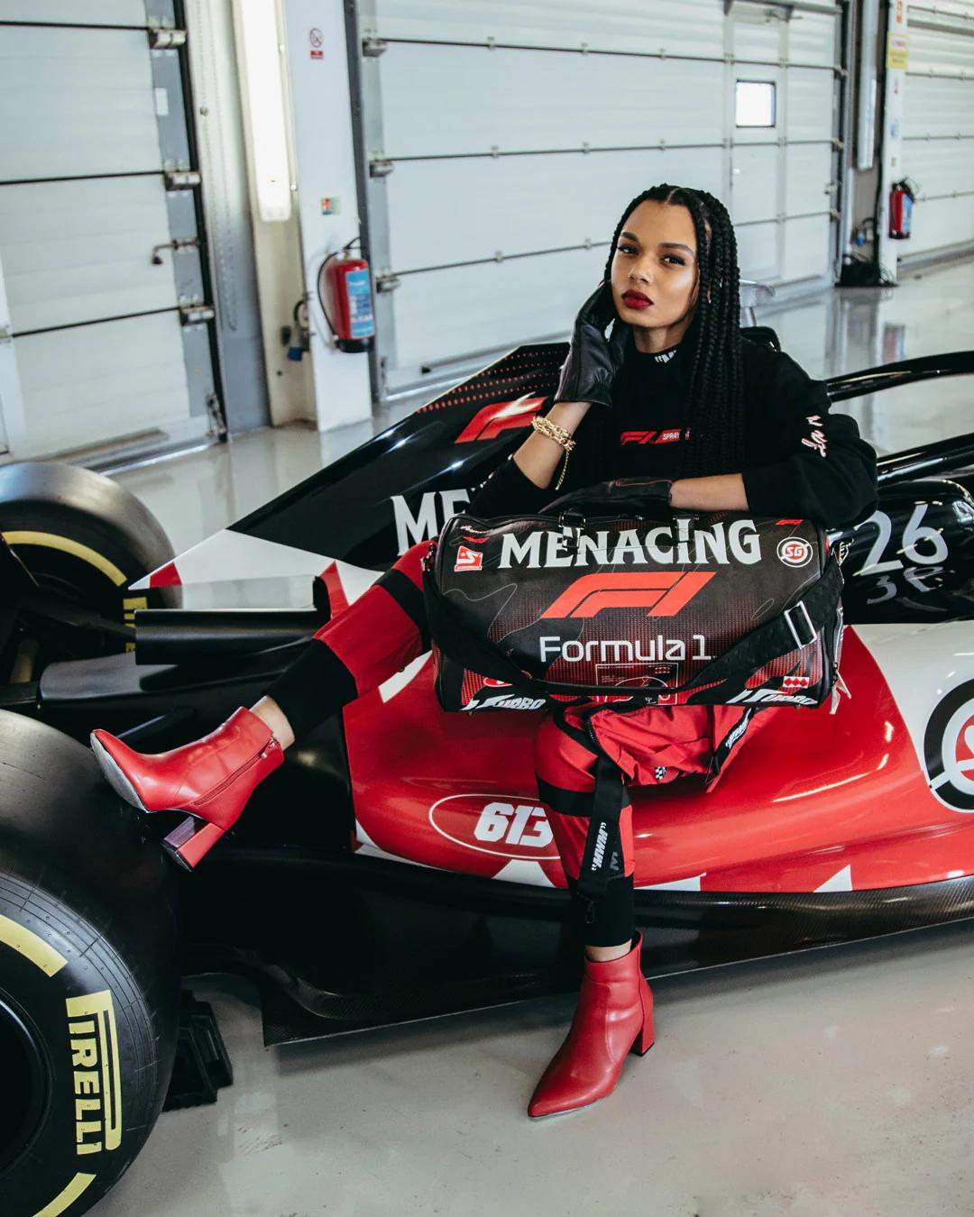 FORMULA 1 MENACING DUFFLE | Sprayground Exclusive