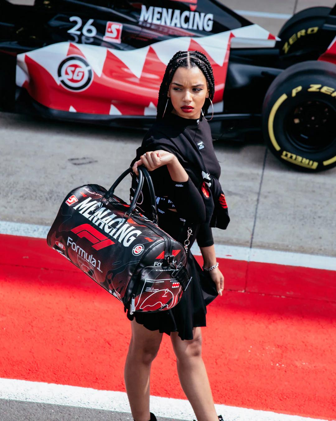 FORMULA 1 MENACING DUFFLE | Sprayground Exclusive