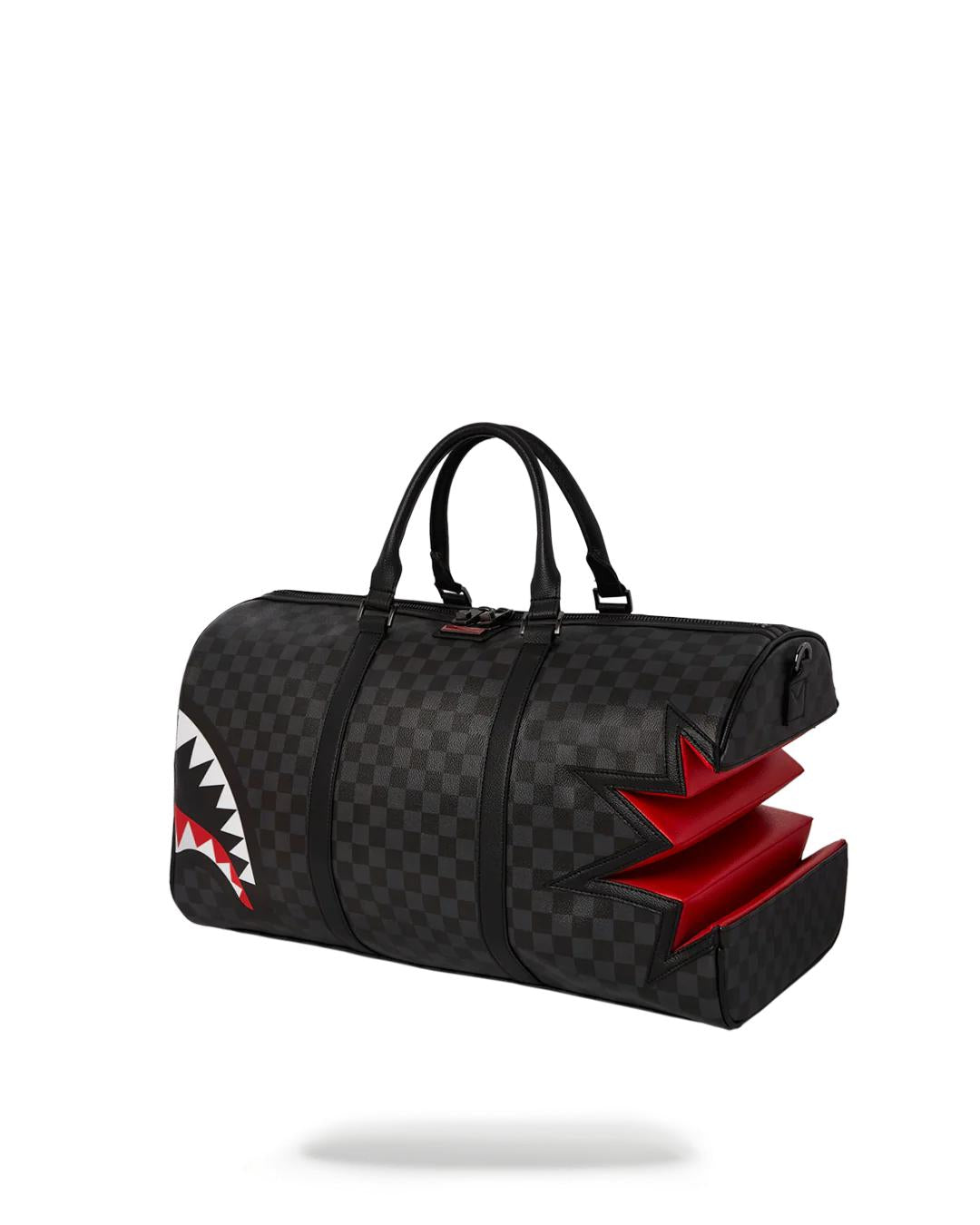 SHARK BITE SHARKS IN PARIS GRAY DUFFLE | Sprayground New