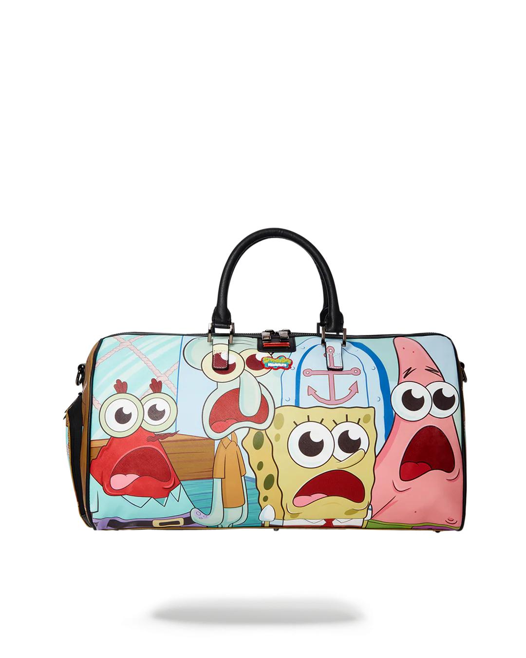 SPONGEBOB SHARK CREW EMPEROR DUFFLE | Sprayground Exclusive