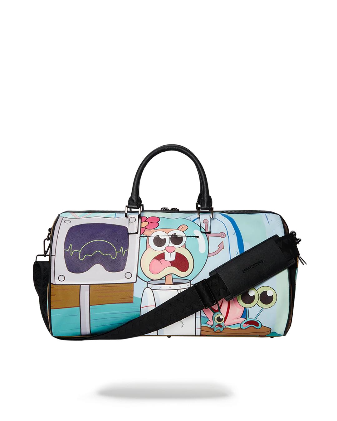 SPONGEBOB SHARK CREW EMPEROR DUFFLE | Sprayground Exclusive