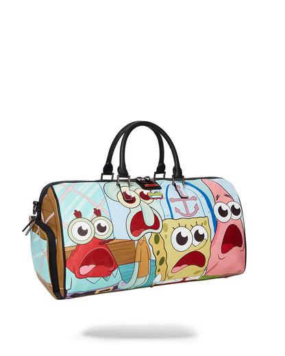 SPONGEBOB SHARK CREW EMPEROR DUFFLE | Sprayground Exclusive