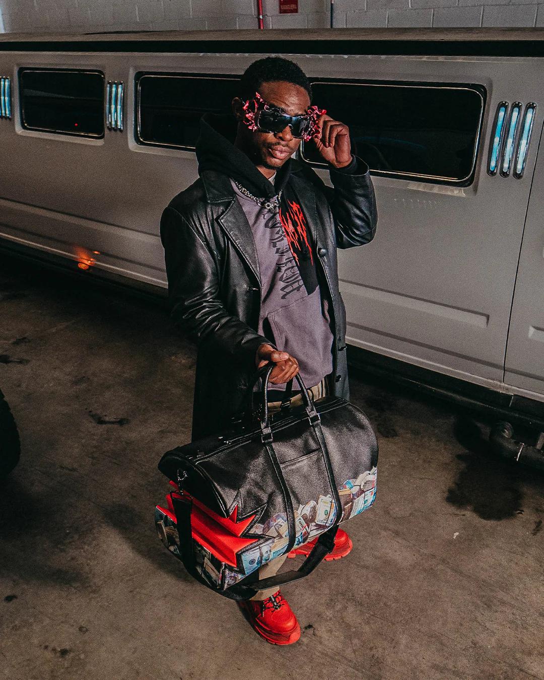 $HARKBITE LARGE DUFFLE | Sprayground Featured