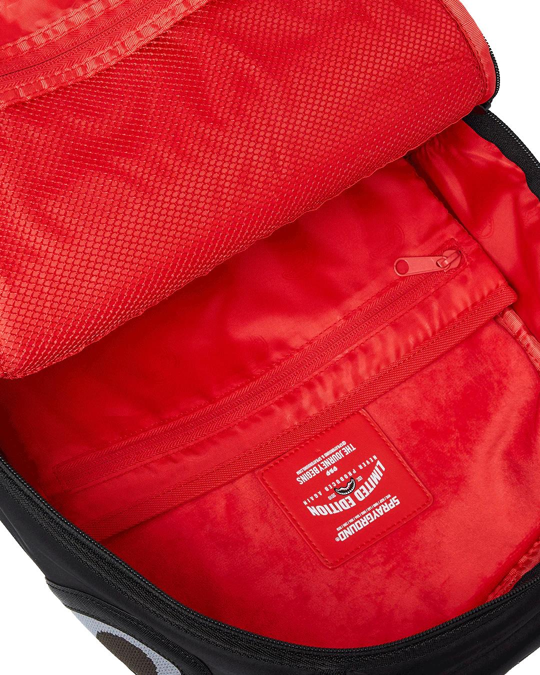 SHARK CENTRAL PARACHUTE DLX SATIN BACKPACK | Sprayground Recommended