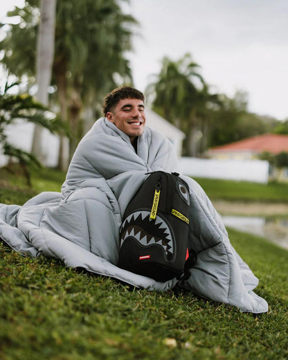 SHARK CENTRAL PARACHUTE DLX SATIN BACKPACK | Sprayground Recommended