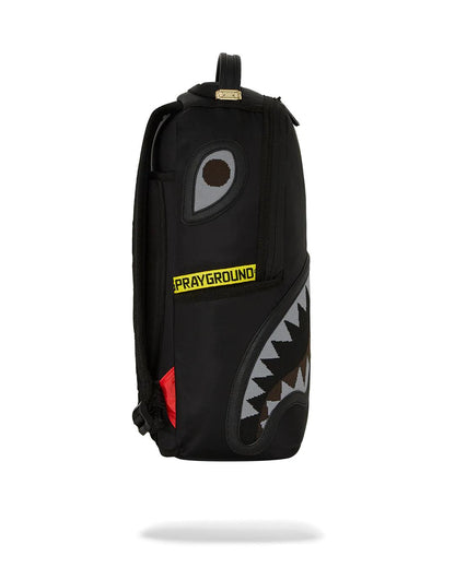 SHARK CENTRAL PARACHUTE DLX SATIN BACKPACK | Sprayground Recommended