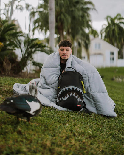 SHARK CENTRAL PARACHUTE DLX SATIN BACKPACK | Sprayground Recommended