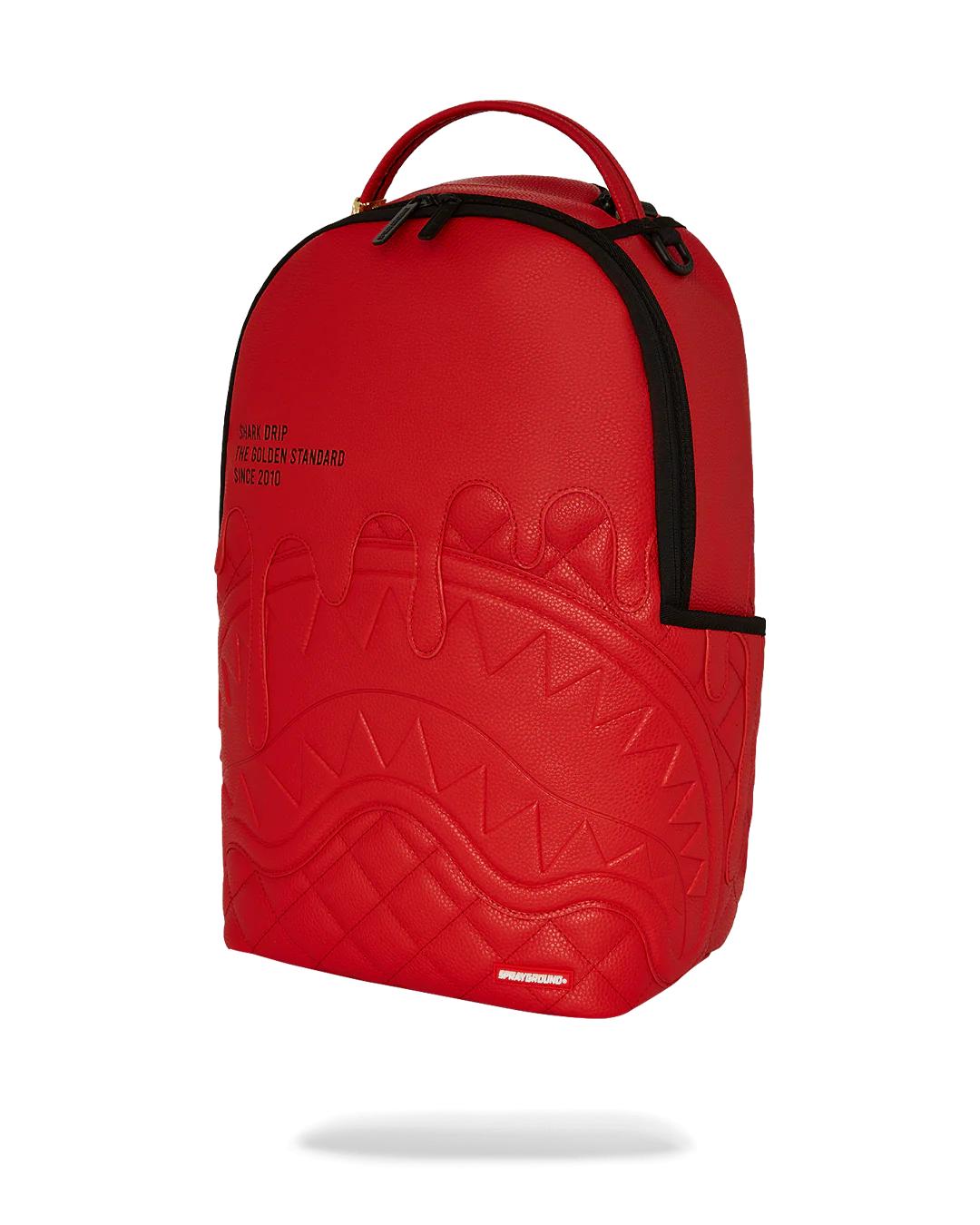 SHARK CENTRAL EMBOSSED DRIP DLXSV BACKPACK | Sprayground Exclusive