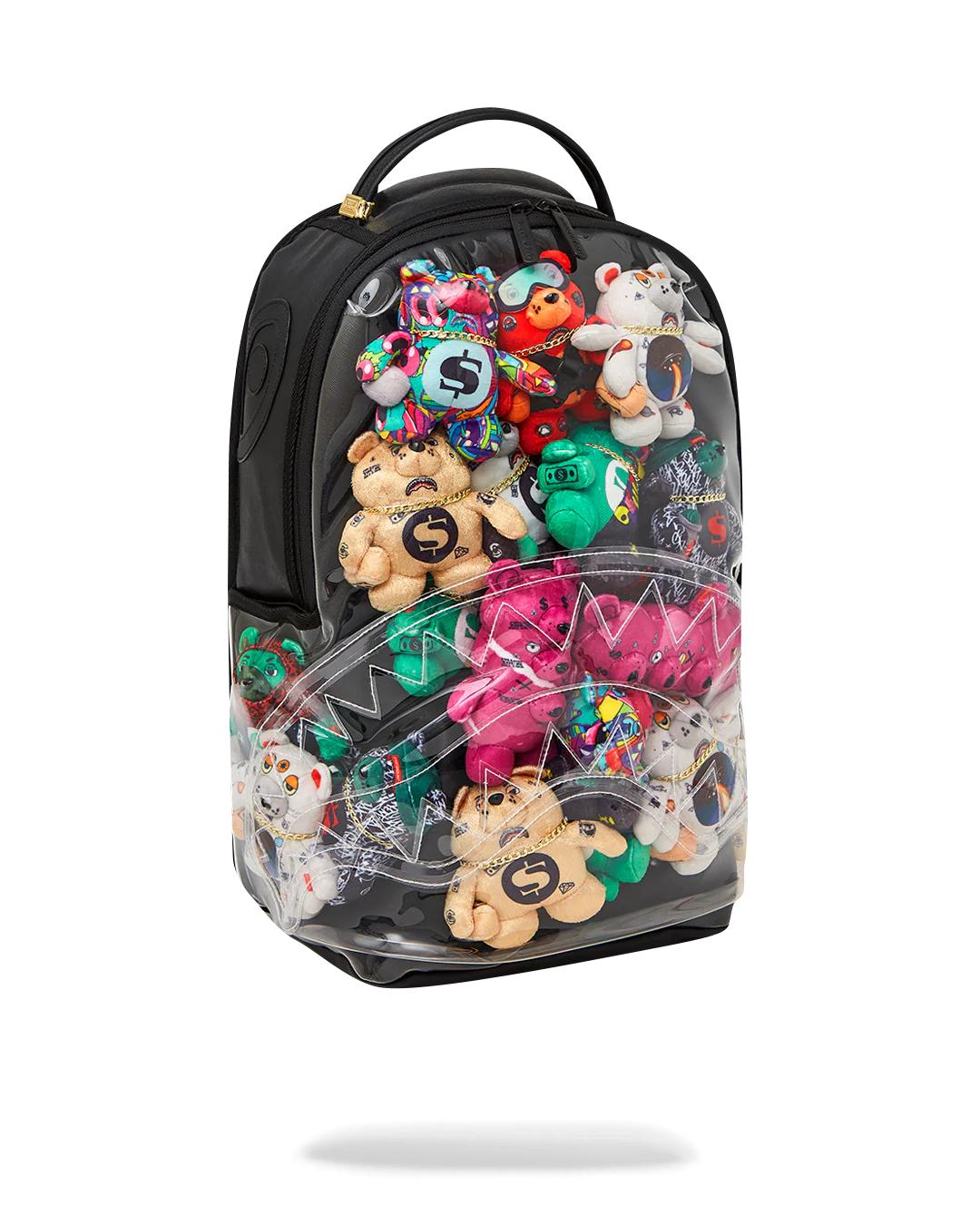 LEGIT BEARS STUFFED IN THIS BAG BACKPACK | Sprayground Essential