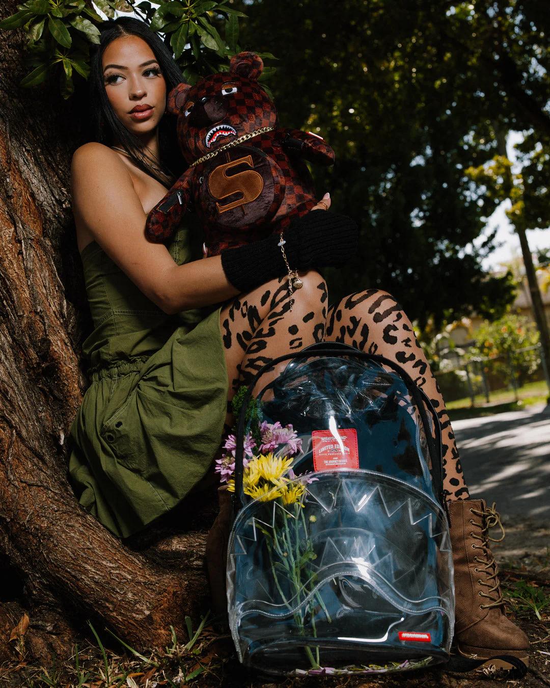 CLEAR BACKPACK - SHARKS IN PARIS BEAR | Sprayground Value