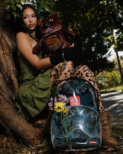 CLEAR BACKPACK - SHARKS IN PARIS BEAR | Sprayground Value
