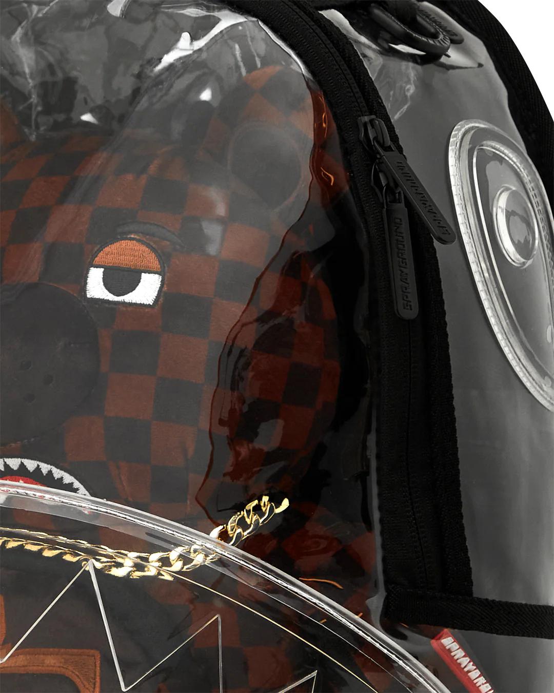 CLEAR BACKPACK - SHARKS IN PARIS BEAR | Sprayground Value