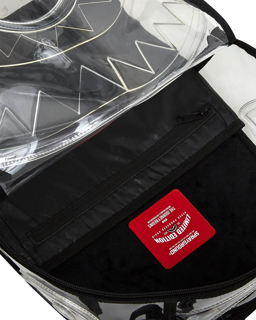 CLEAR BACKPACK - SHARKS IN PARIS BEAR | Sprayground Value