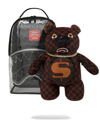 CLEAR BACKPACK - SHARKS IN PARIS BEAR | Sprayground Value