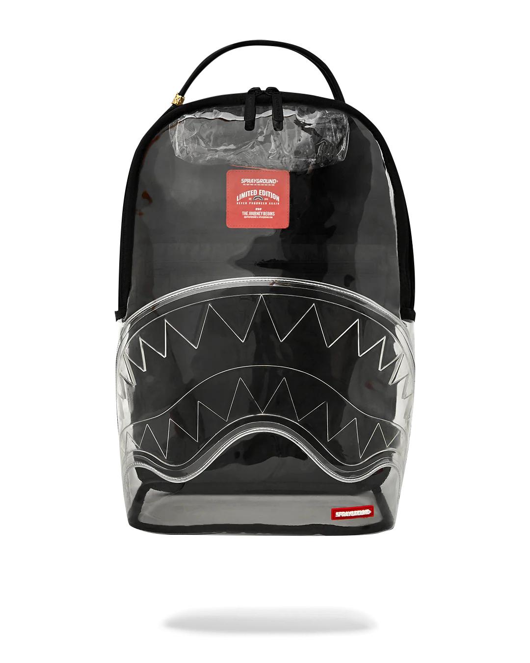 CLEAR BACKPACK - SHARKS IN PARIS BEAR | Sprayground Value