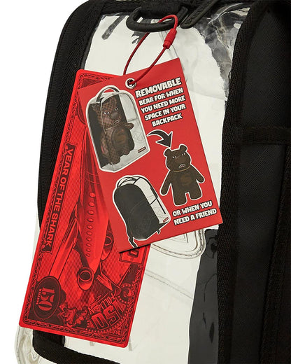 CLEAR BACKPACK - SHARKS IN PARIS BEAR | Sprayground Value