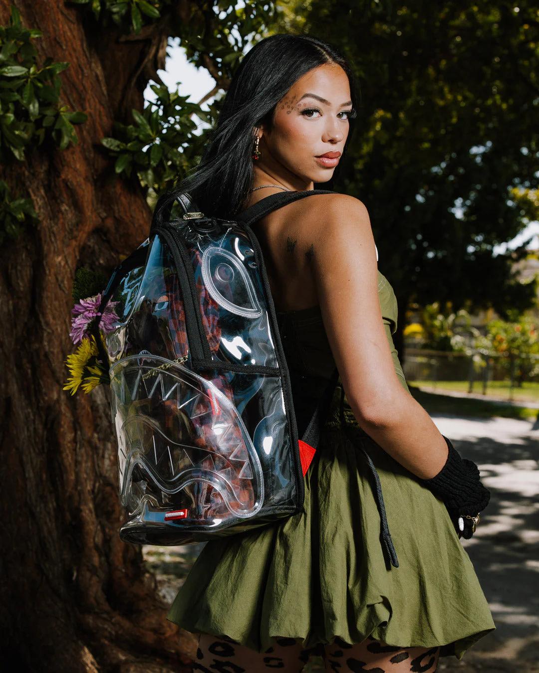 CLEAR BACKPACK - SHARKS IN PARIS BEAR | Sprayground Value