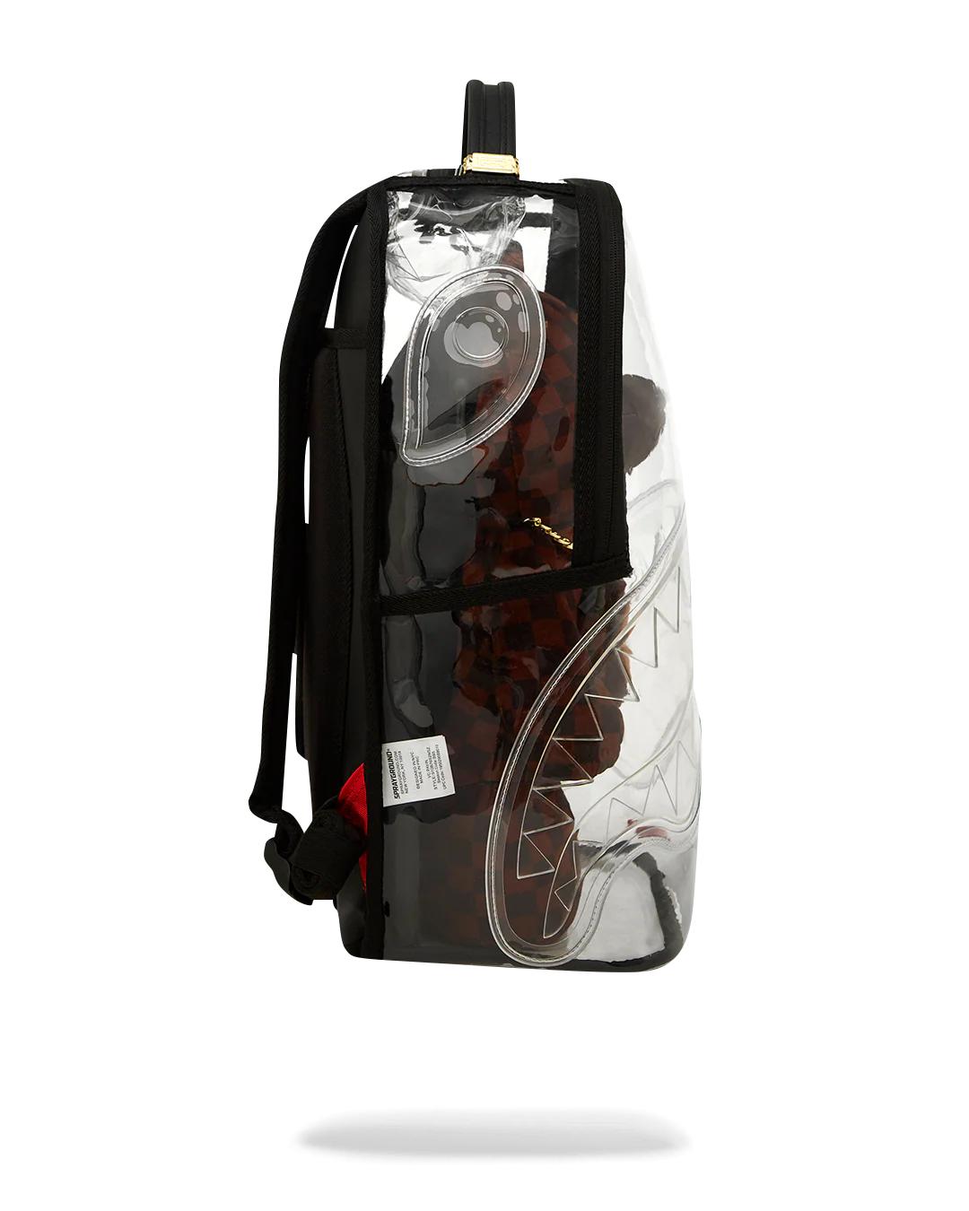 CLEAR BACKPACK - SHARKS IN PARIS BEAR | Sprayground Value