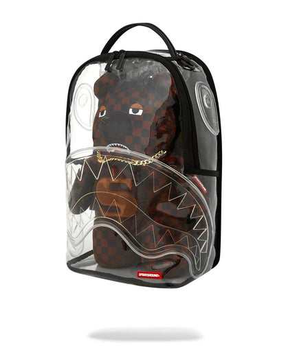 CLEAR BACKPACK - SHARKS IN PARIS BEAR | Sprayground Value