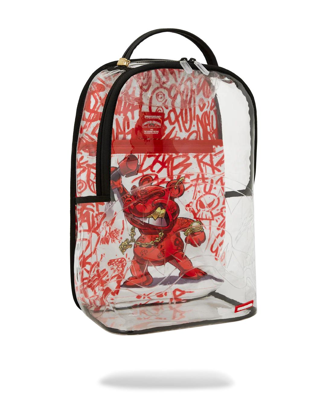 CLEAR BACKPACK - DIABLO GALLERY | Sprayground Great Value